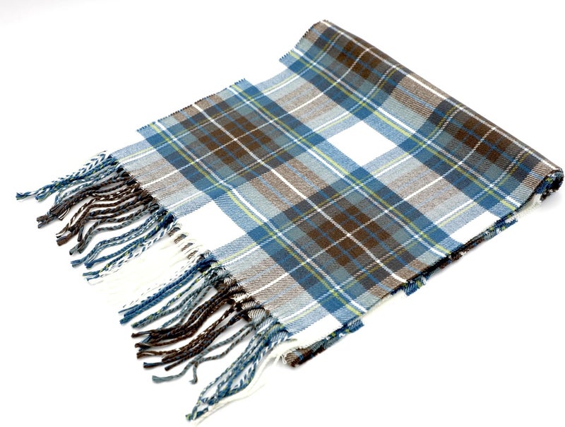 Achillea Scottish Tartan Plaid Scarf - Warm Cashmere Feel Winter Scarf, Scarves for Holiday, Christmas & Daily Wear - Image 3